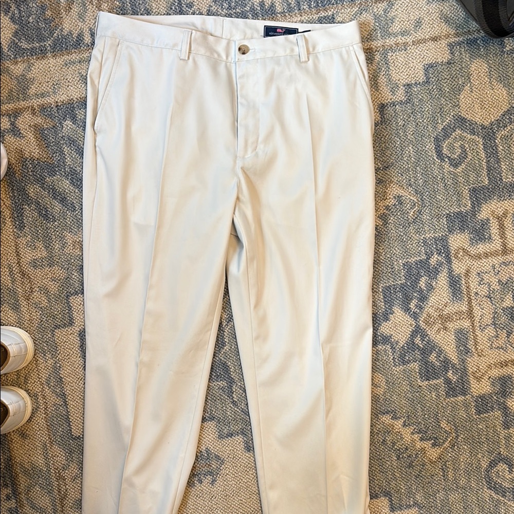 Vineyard Vines Men's Cream Pants